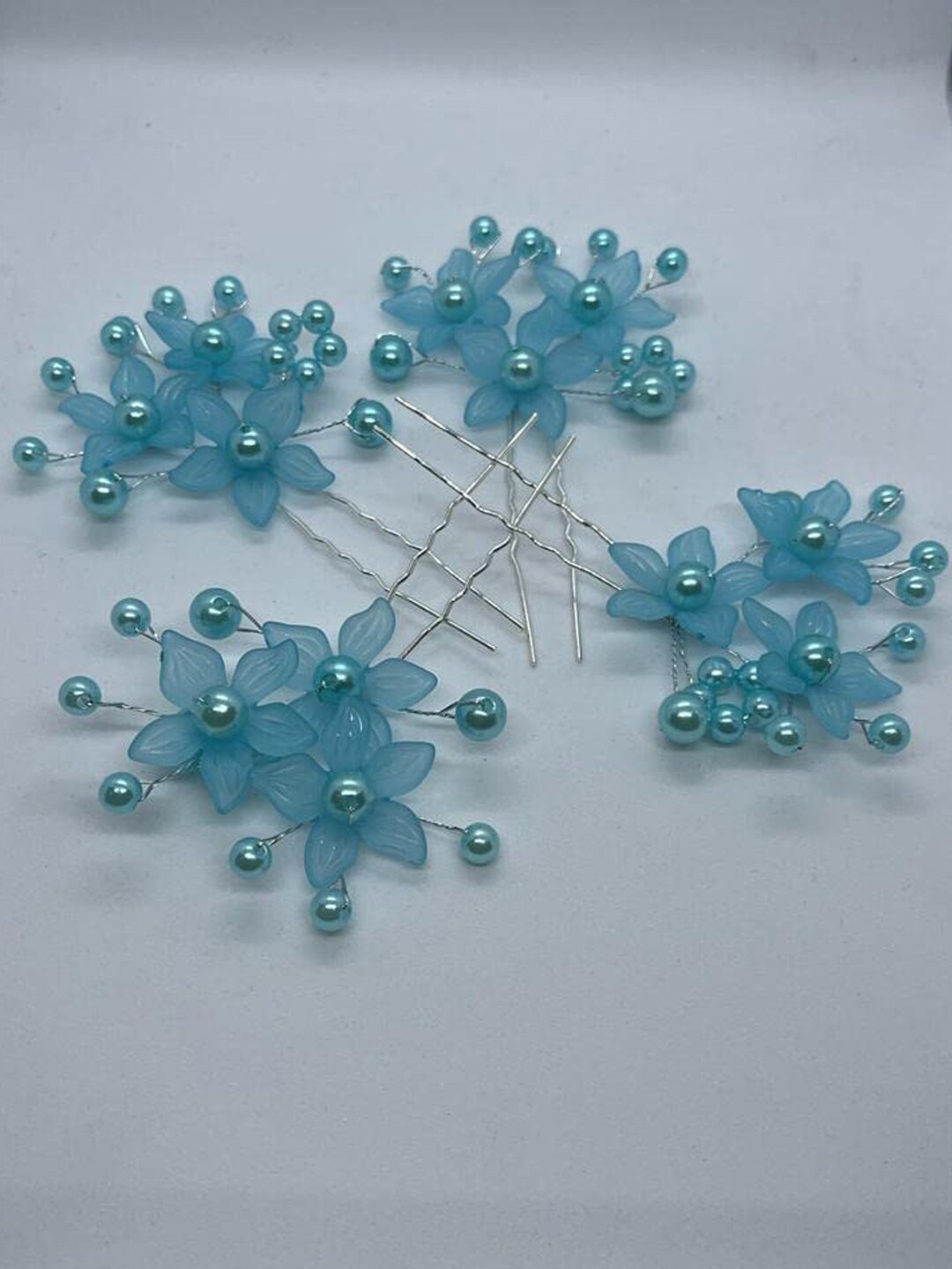 

FIMBUL Women Blue Set of 4 Hair Accessory Set