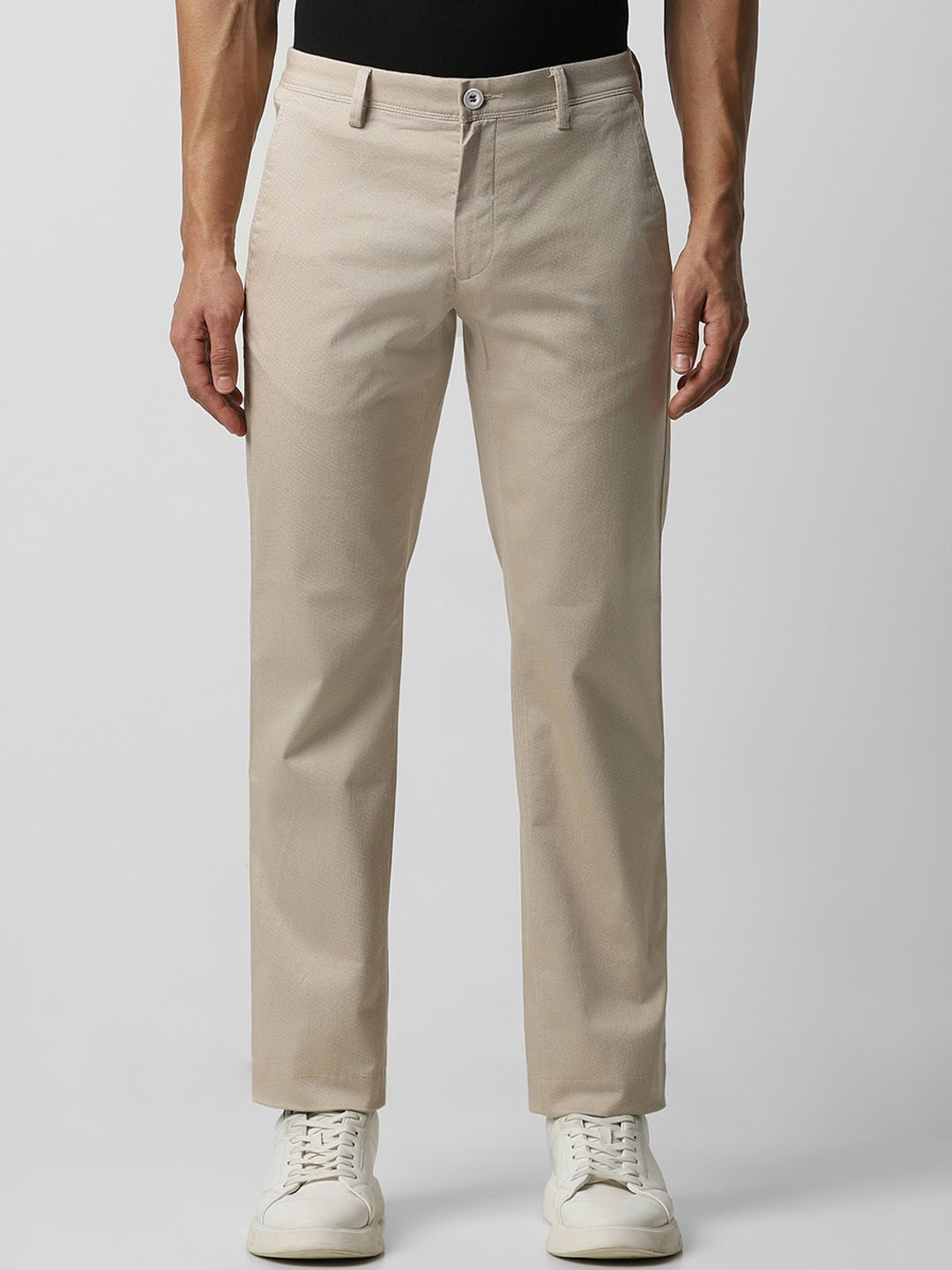 

Van Heusen Sport Men Beige Slim Fit Trousers