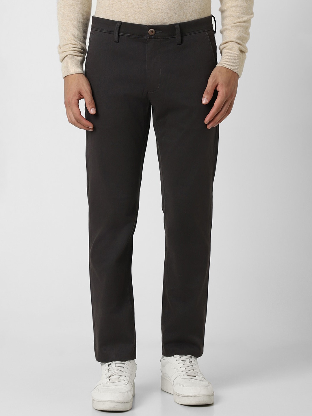 

Van Heusen Sport Men Grey Slim Fit Trousers