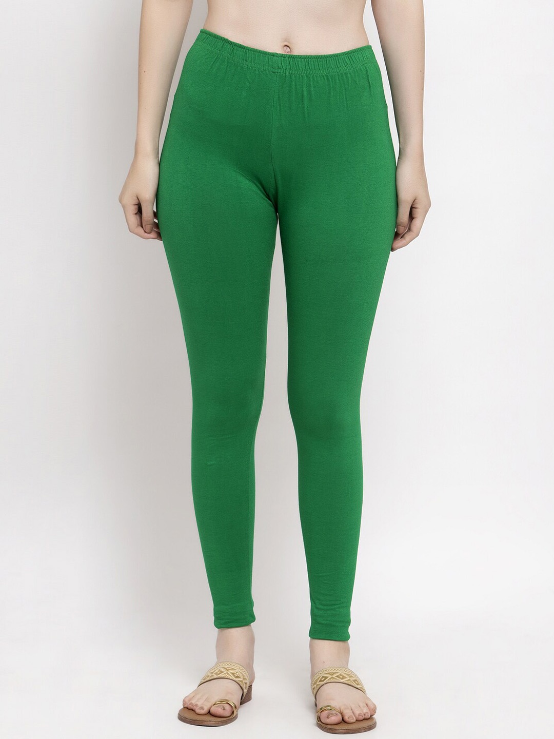 

Trend Level Ankle-Length Leggings, Green