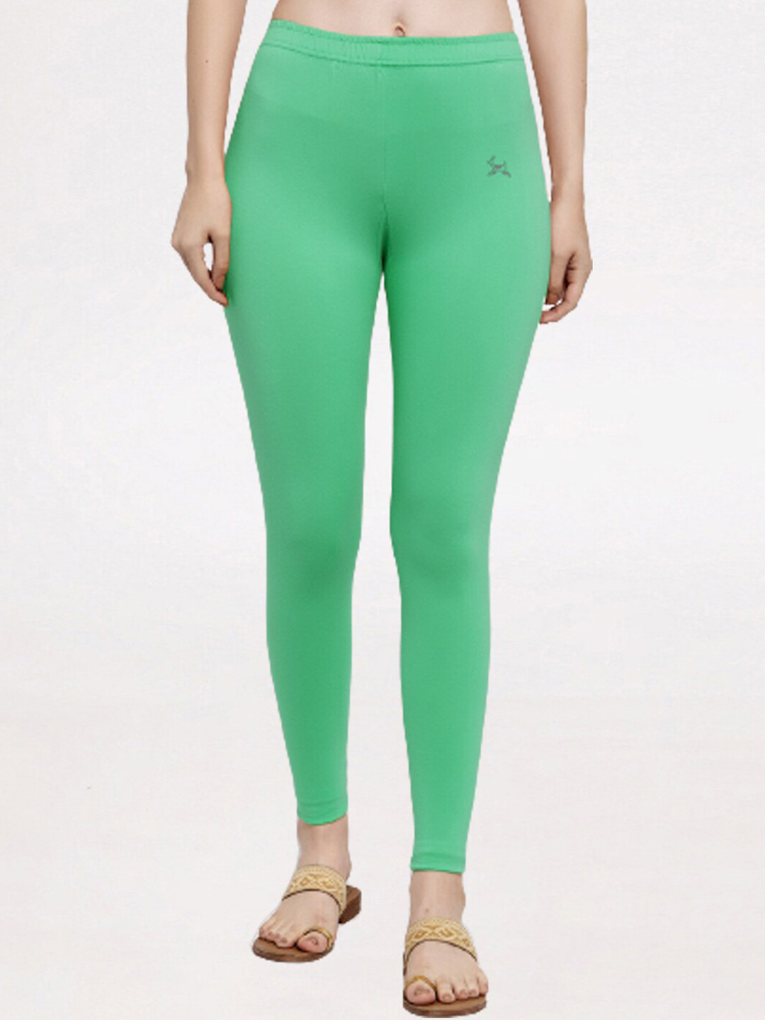 

Trend Level Ankle-Length Leggings, Sea green