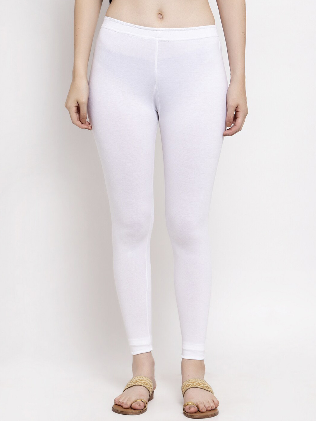 

Trend Level Ankle-Length Leggings, White