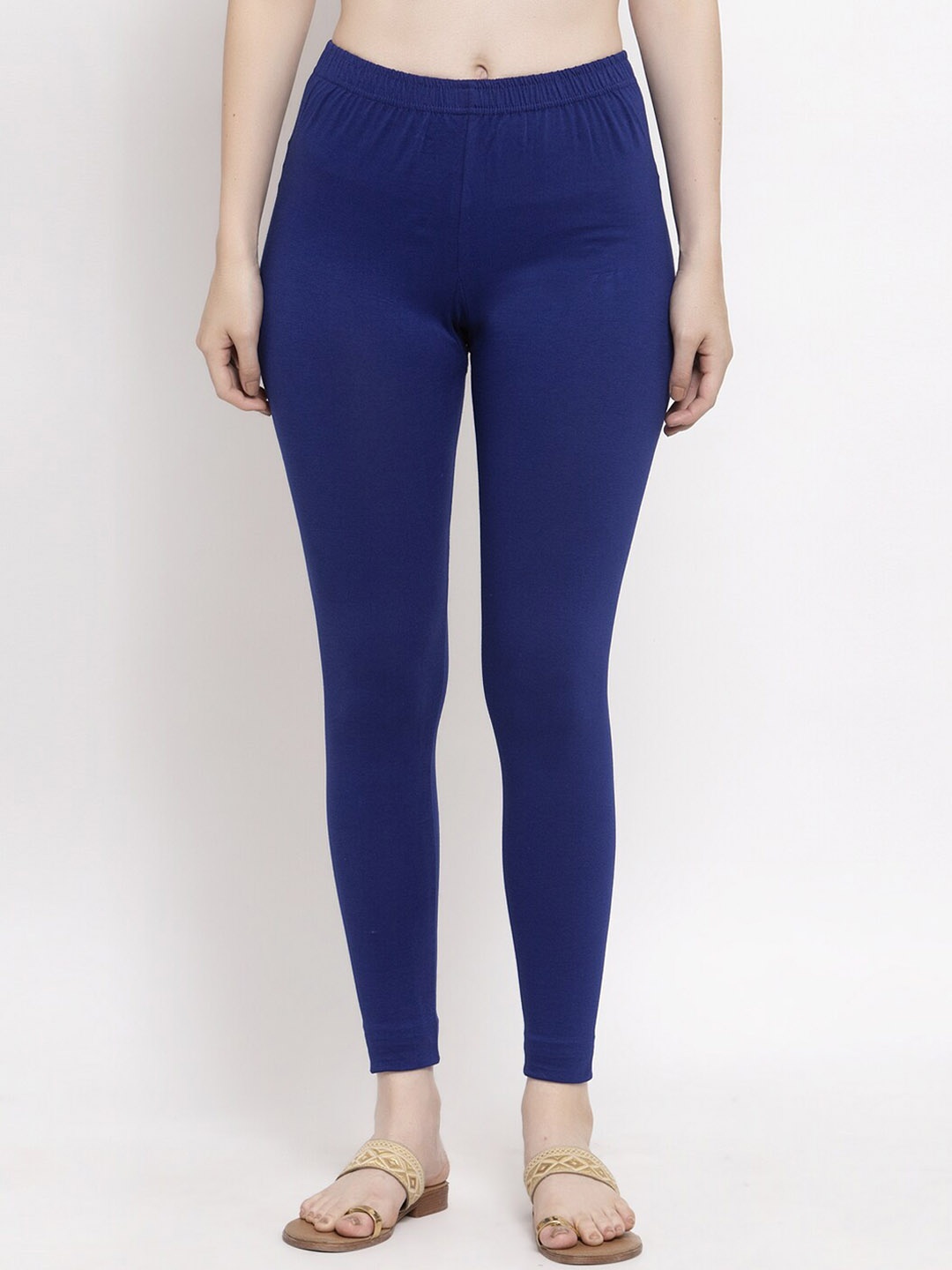 

Trend Level Ankle Length Leggings, Blue