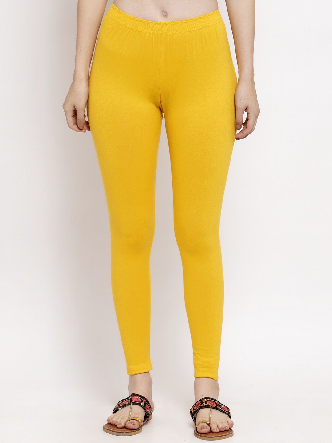 

Trend Level Ankle Length Leggings, Yellow