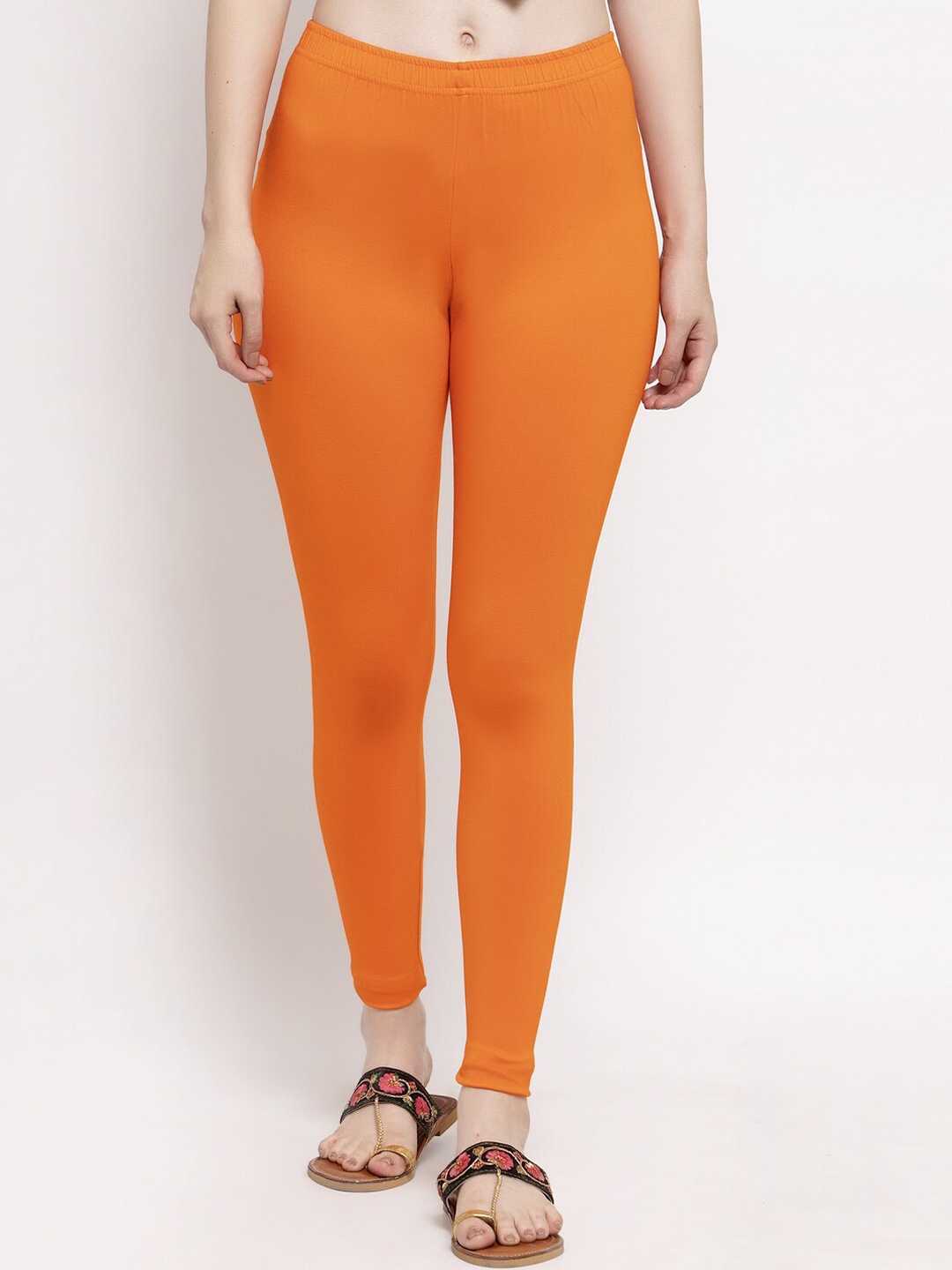 

Trend Level Ankle Length Leggings, Orange