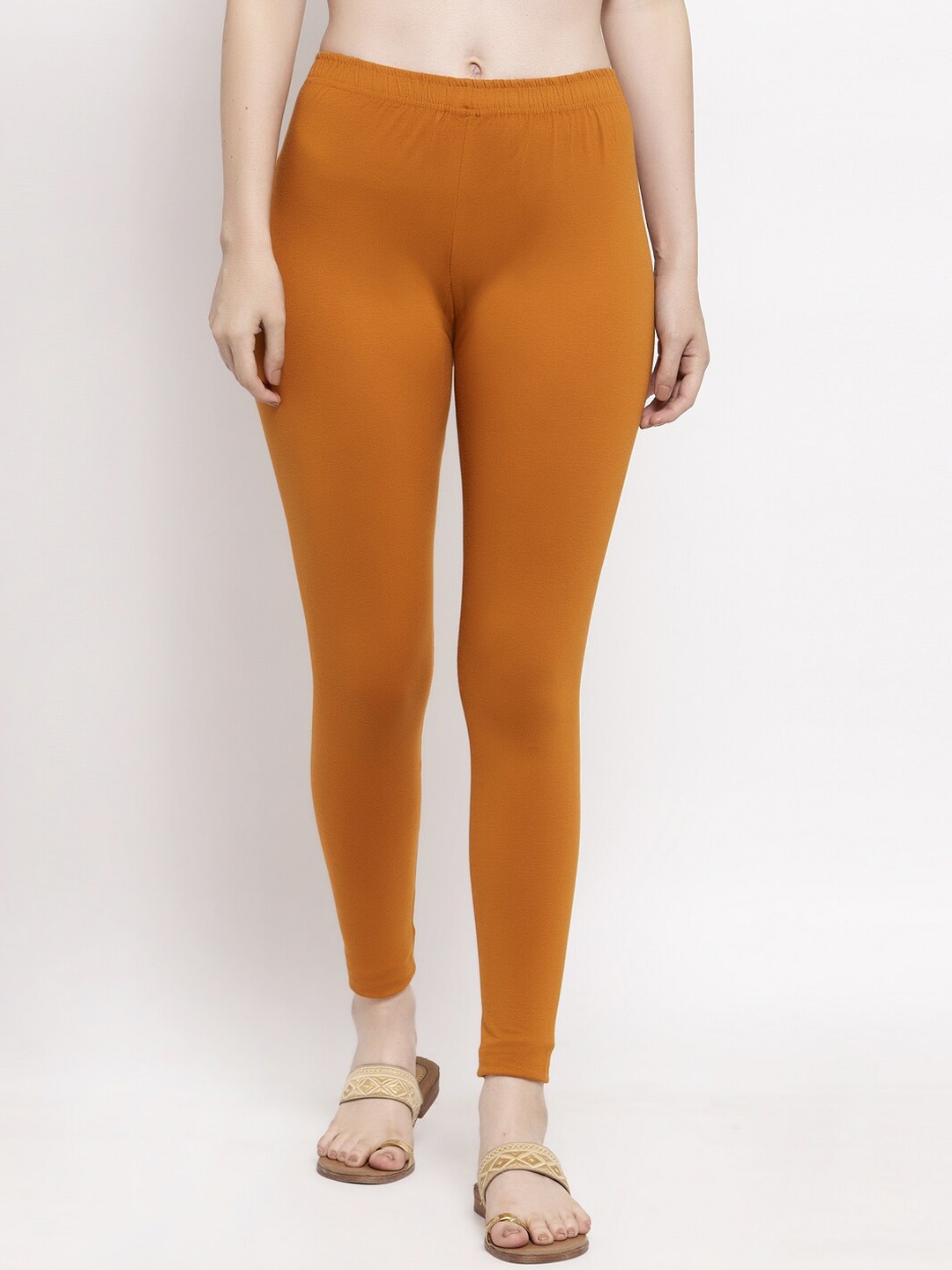 

Trend Level Ankle Length Leggings, Mustard