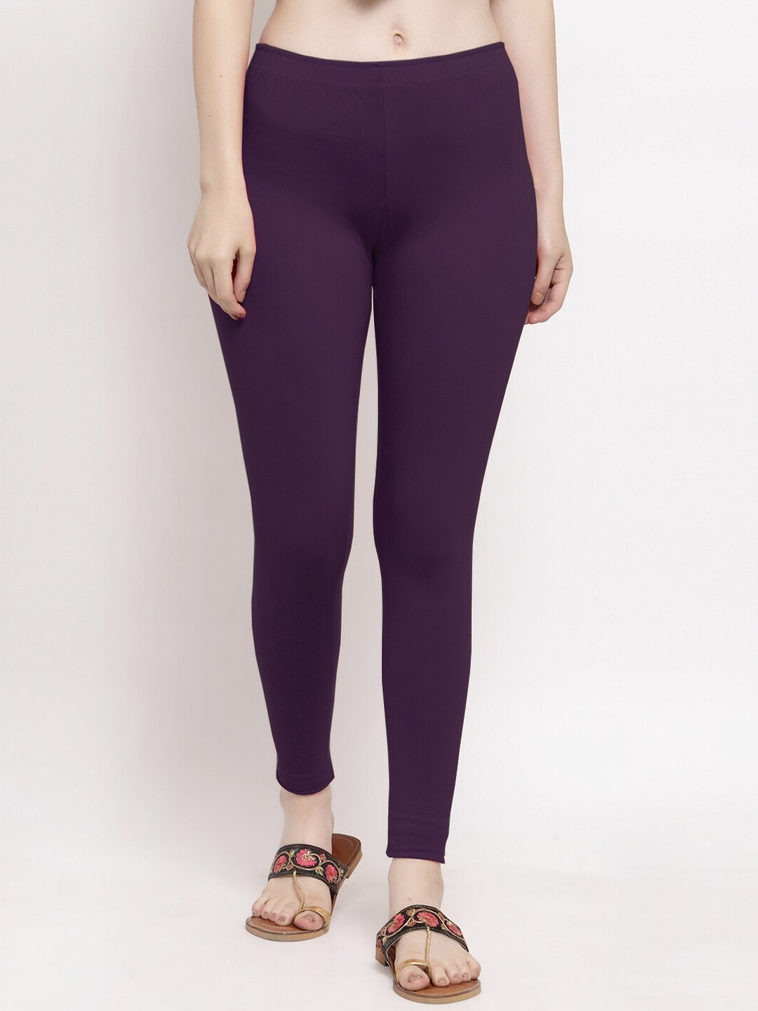 

Trend Level Ankle Length Leggings, Mauve