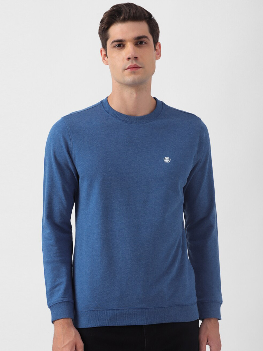 

PETER ENGLAND UNIVERSITY Men Blue Sweatshirt