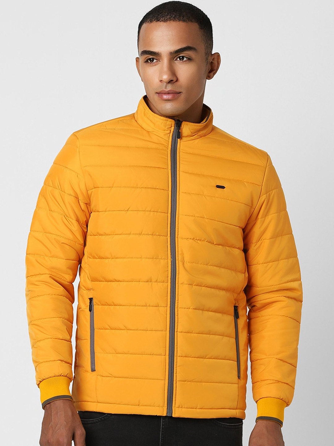 

Peter England Casuals Men Yellow Puffer Jacket