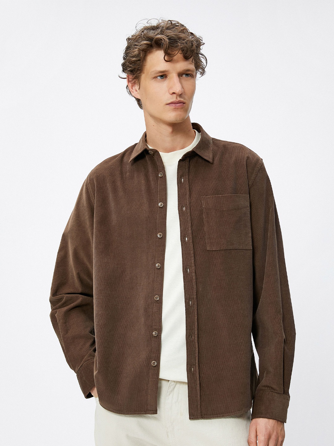 

Koton Men Opaque Casual Shirt, Na