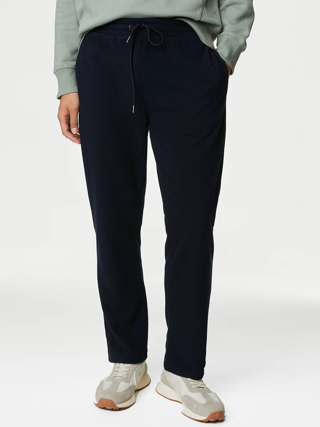 

Marks & Spencer Men Track Pants, Navy blue