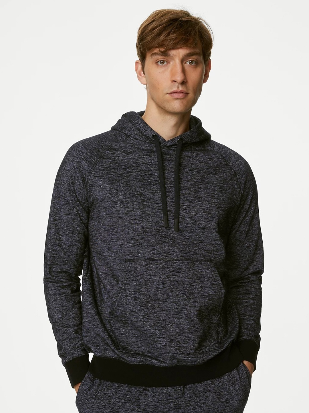

Marks & Spencer Men Black Sweatshirt