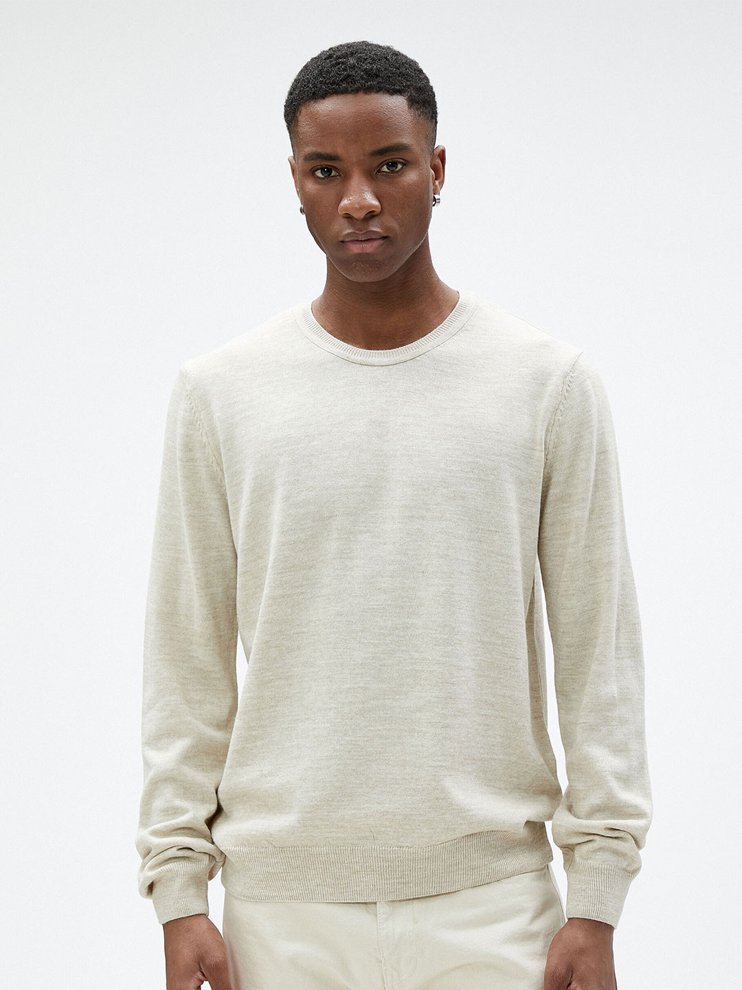 

Koton Acrylic Pullover Sweaters, Off white