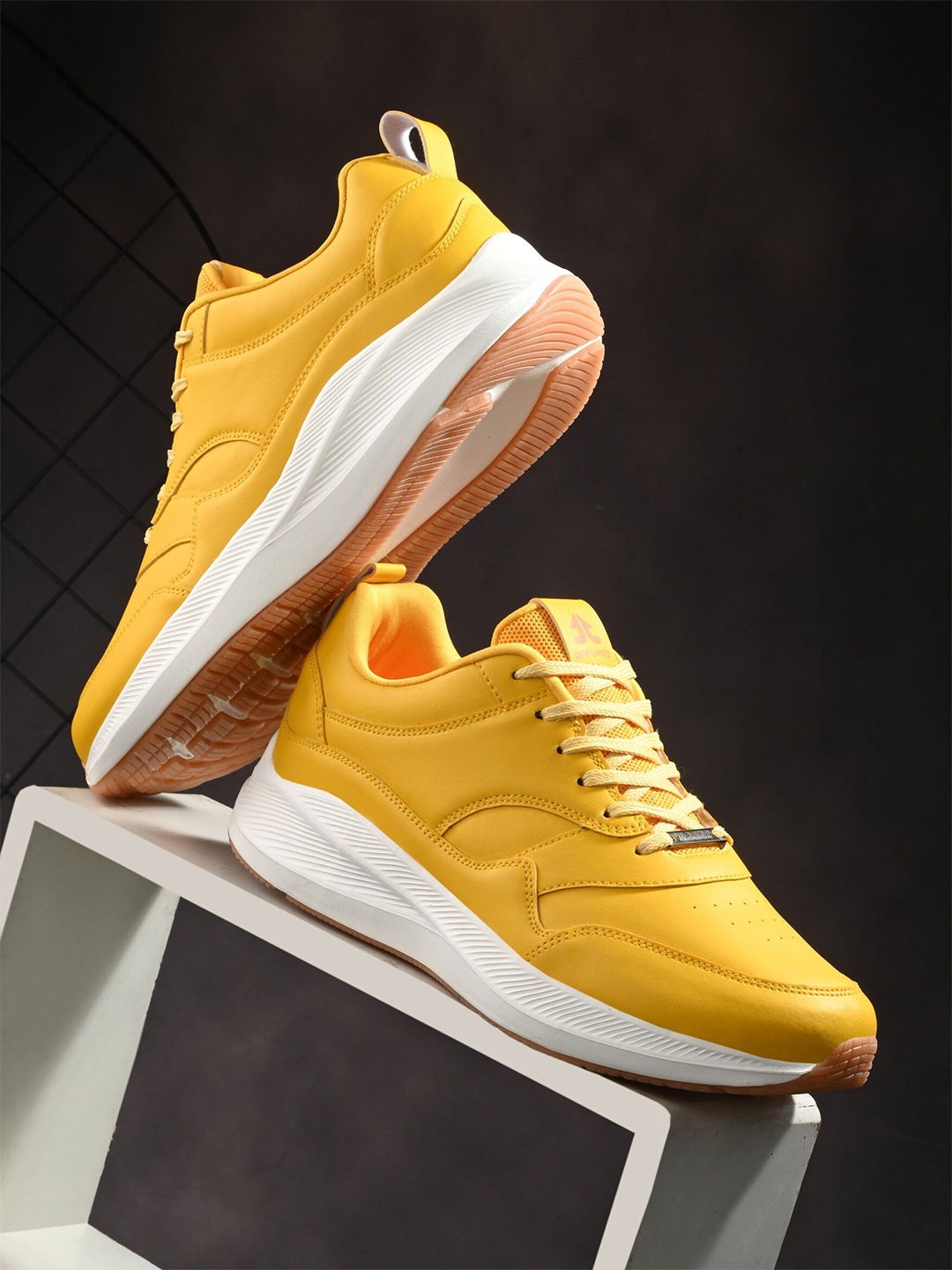 

OFF LIMITS Men Canvas Running Shoes, Yellow