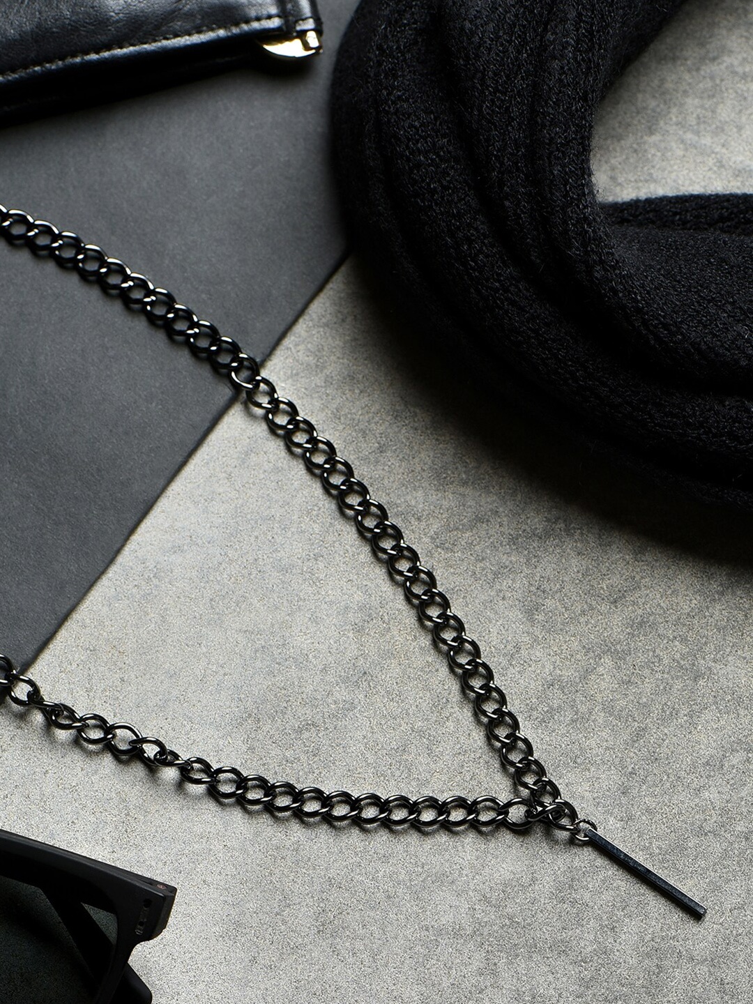 

The Bro Code Men Silver-Plated Necklace