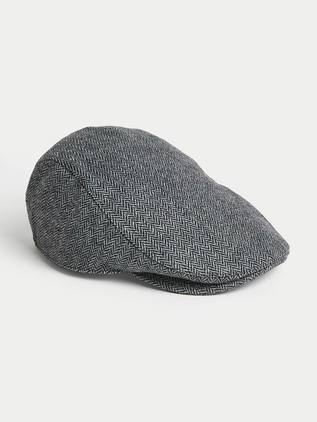 

Marks & Spencer Men Self Design Ascot Cap, Grey