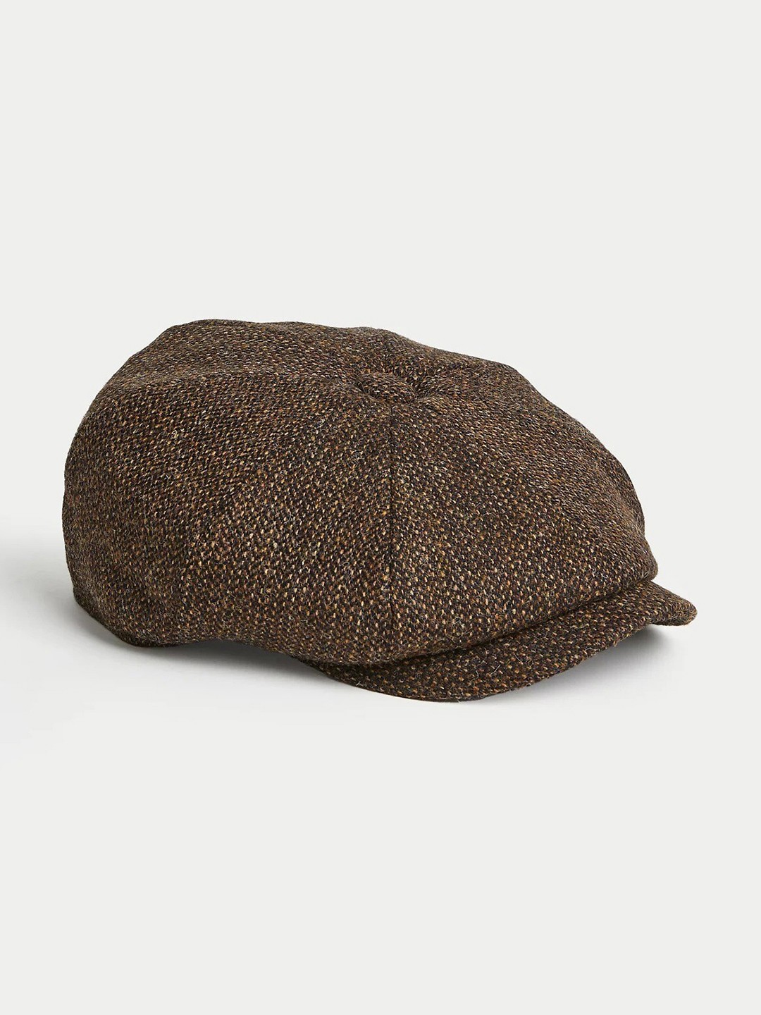 

Marks & Spencer Men Self Design Ascot Cap, Brown
