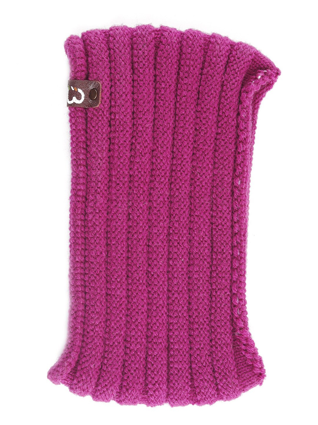 

Bharatasya Winter Rib Knitted Earwarmer Headband, Pink