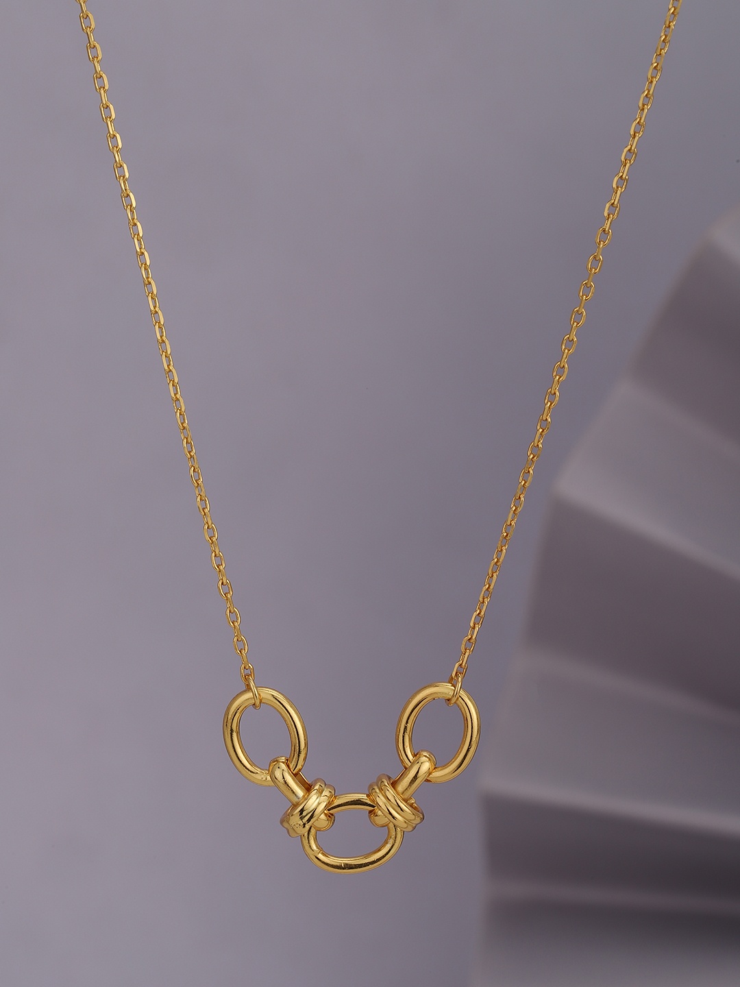 

Carlton London Women Brass Gold-Plated 18KT Necklace