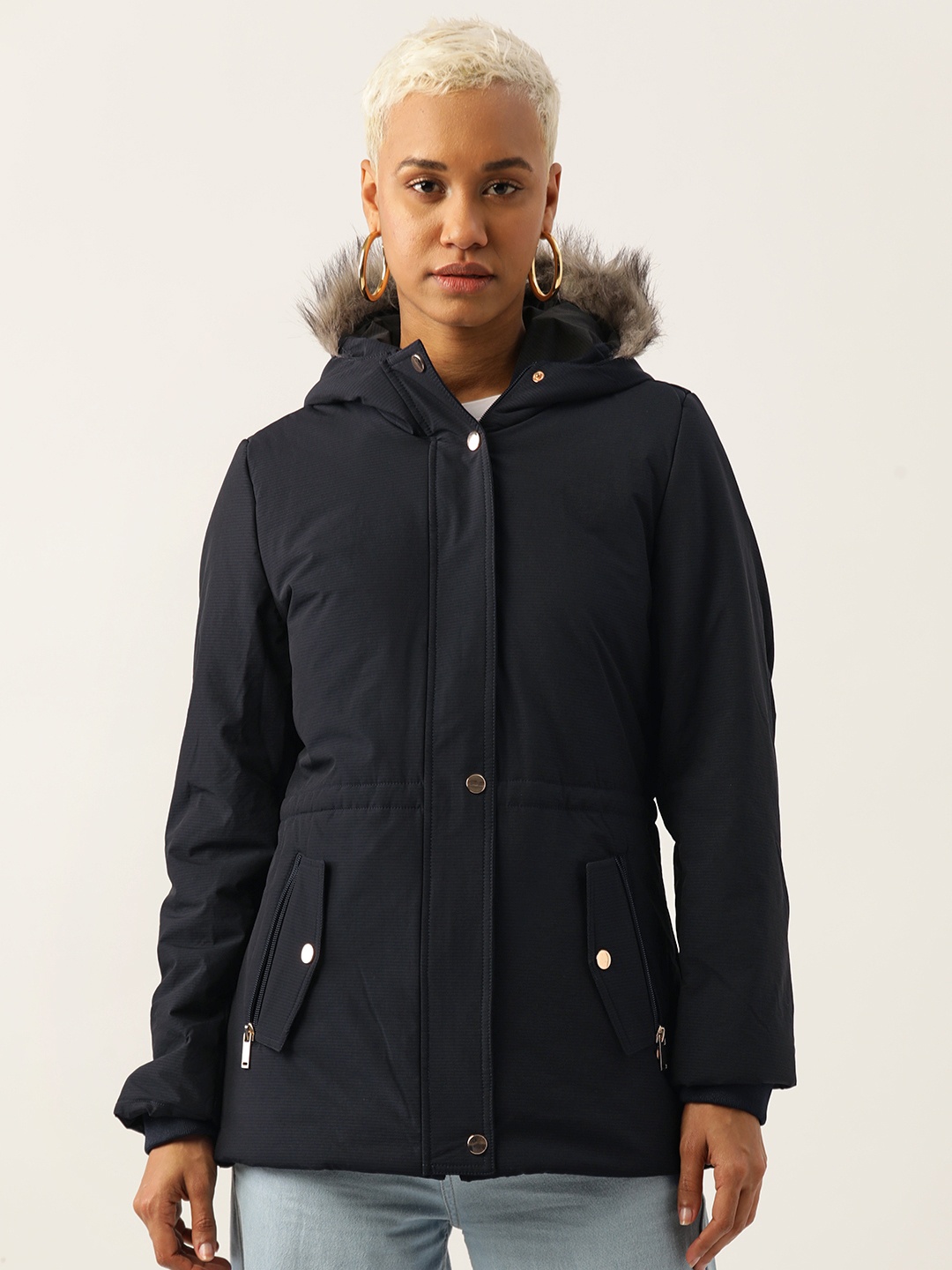 

Monte Carlo Parka Jacket, Navy blue