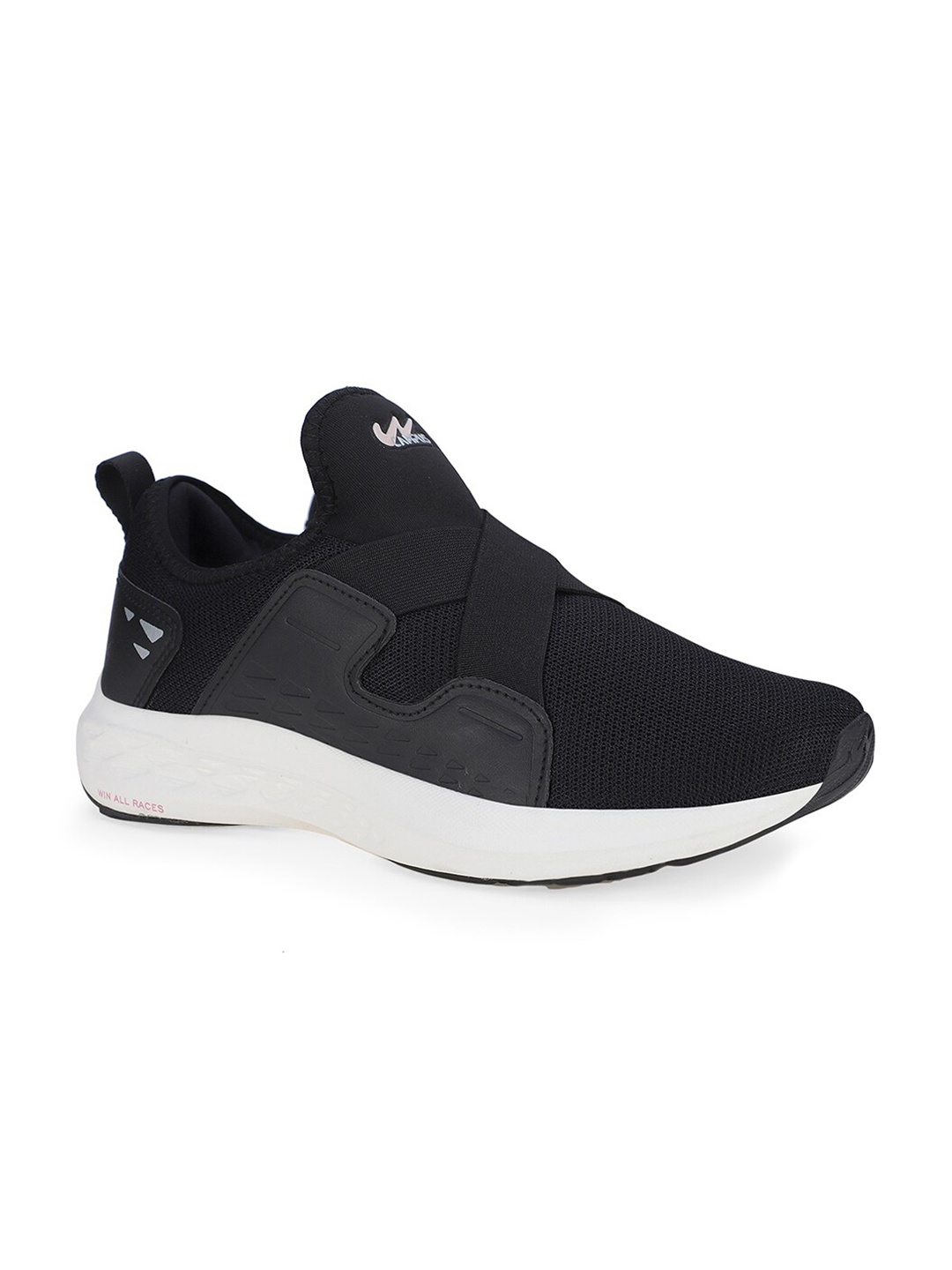 

Campus Women Mesh Walking Sports Shoes, Black