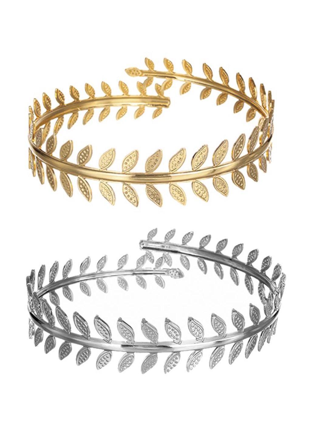 

Lyla Women Set Of 2 Wraparound Bracelet, Gold