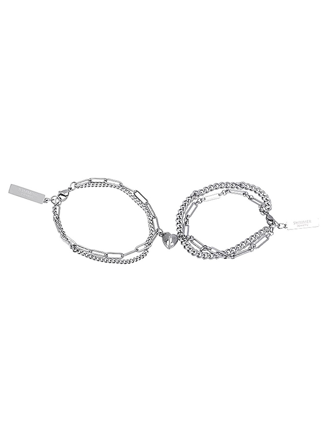 

Lyla Women Link Bracelet, Silver