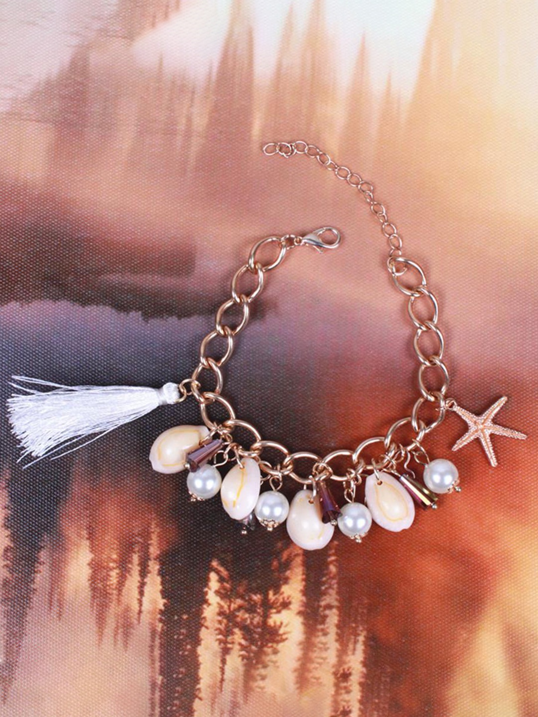 

Lyla Women Link Bracelet, Rose gold