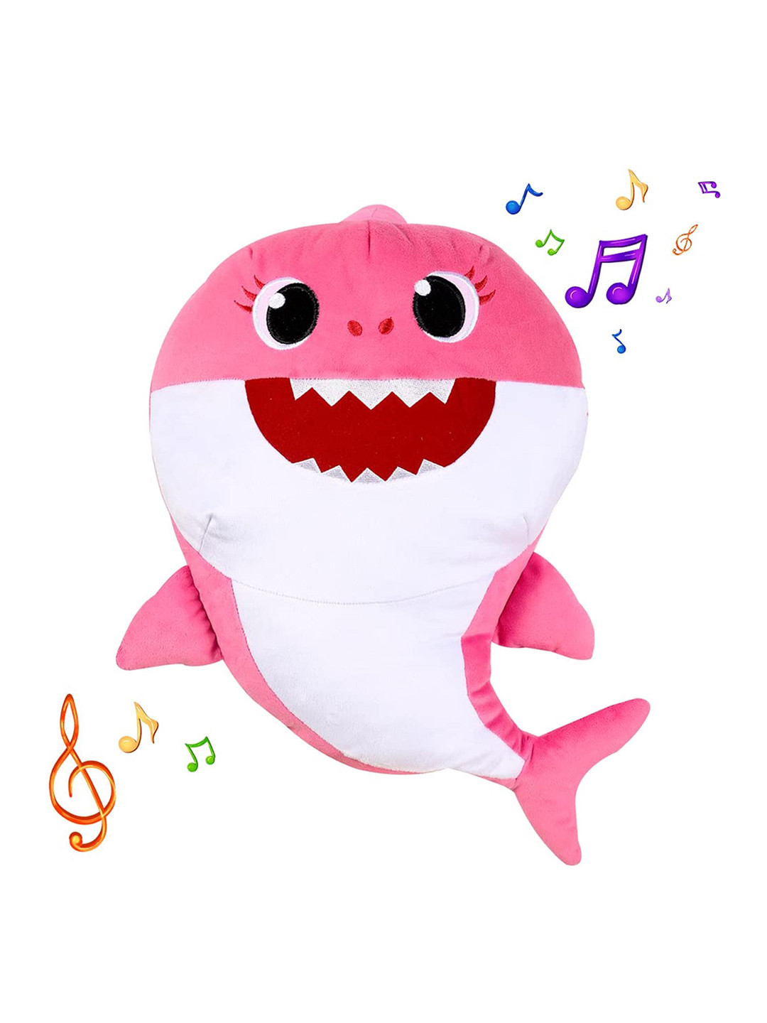 

Baby Shark Kids Baby Shark Cuddle & Sing With Plush Toy, Pink