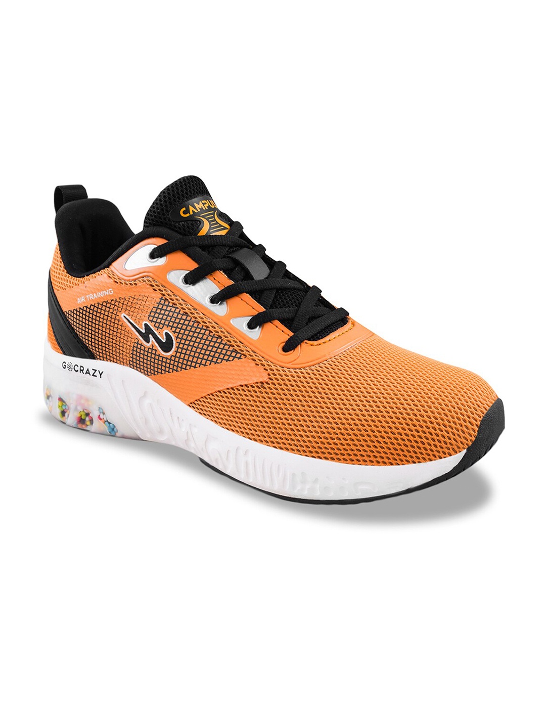

Campus Kids Mesh Running Shoes, Orange