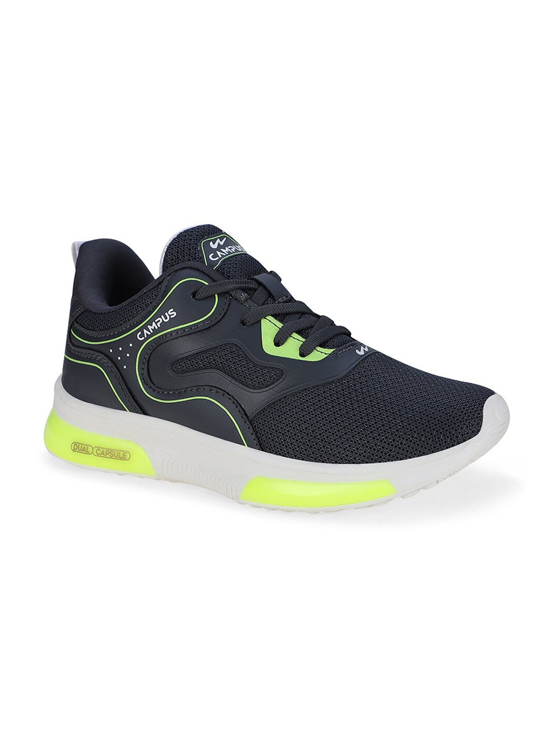 

Campus Kids Mesh Running Sports Shoes, Grey