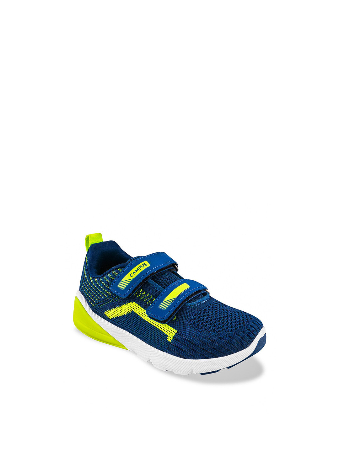 

Campus Kids Textured Velcro Running Shoes, Blue