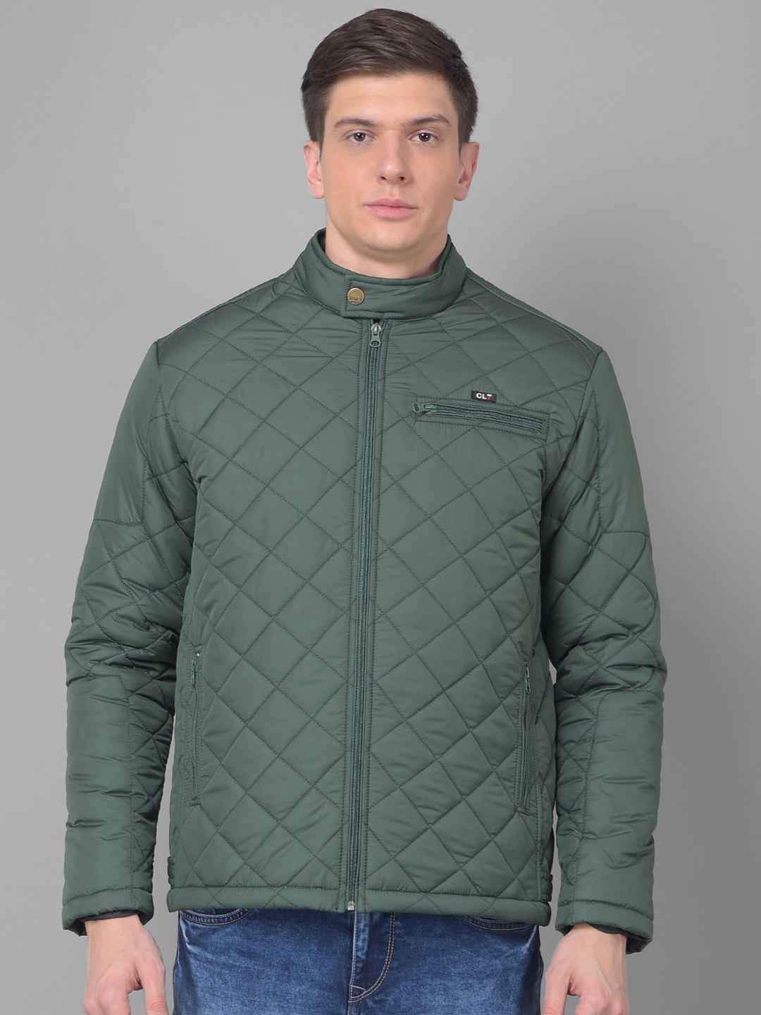 

Canary London Men Green Quilted Jacket