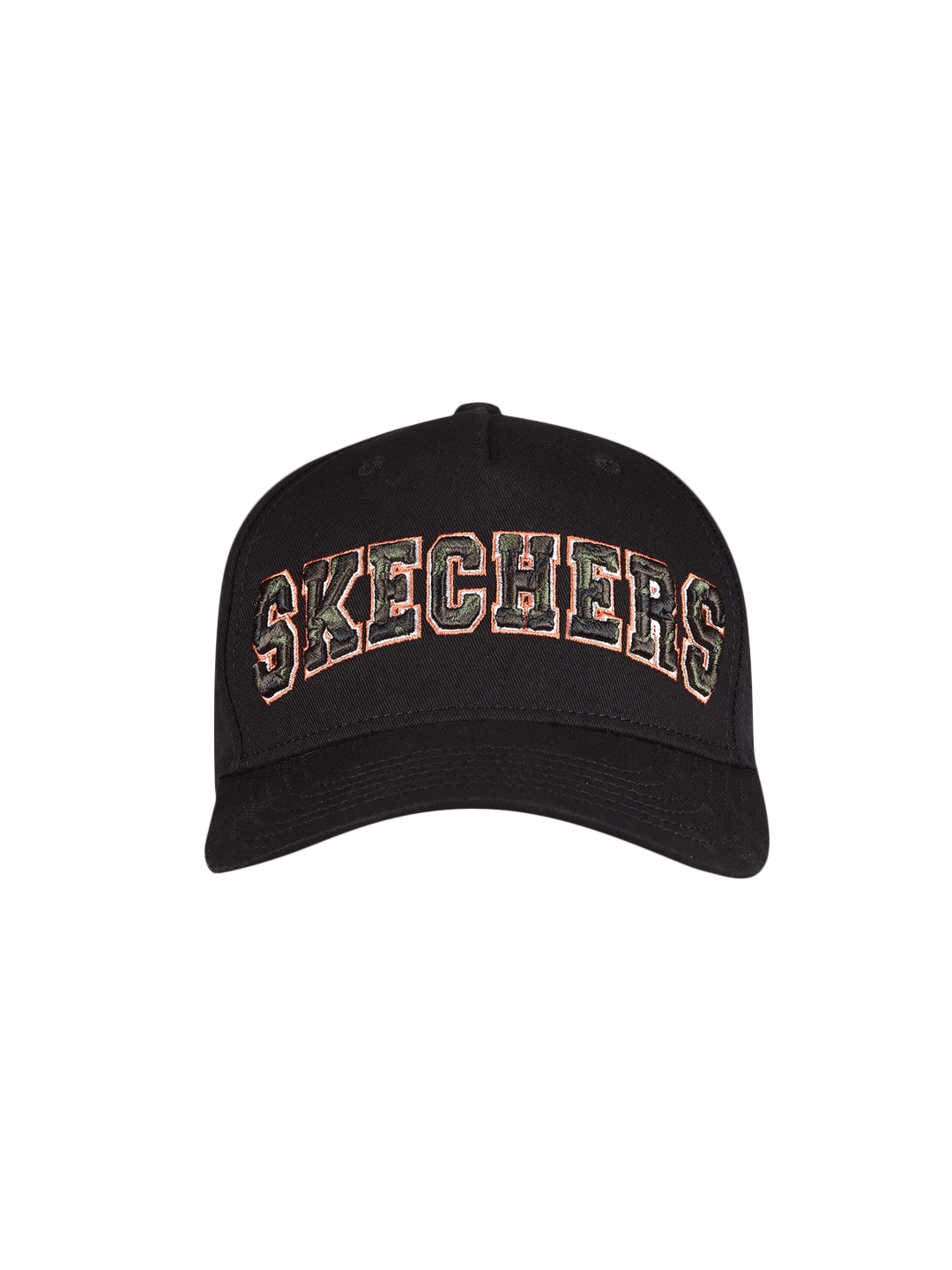 

Skechers Men Brand Logo Snapback Cap, Black