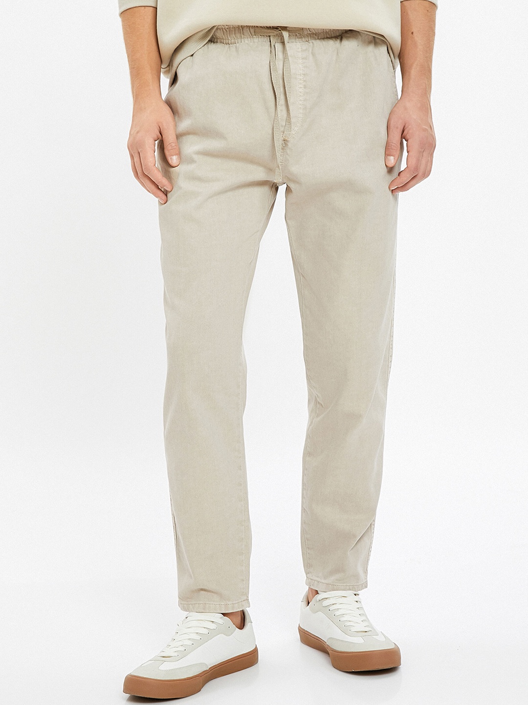

Koton Men Chinos Trousers, Na