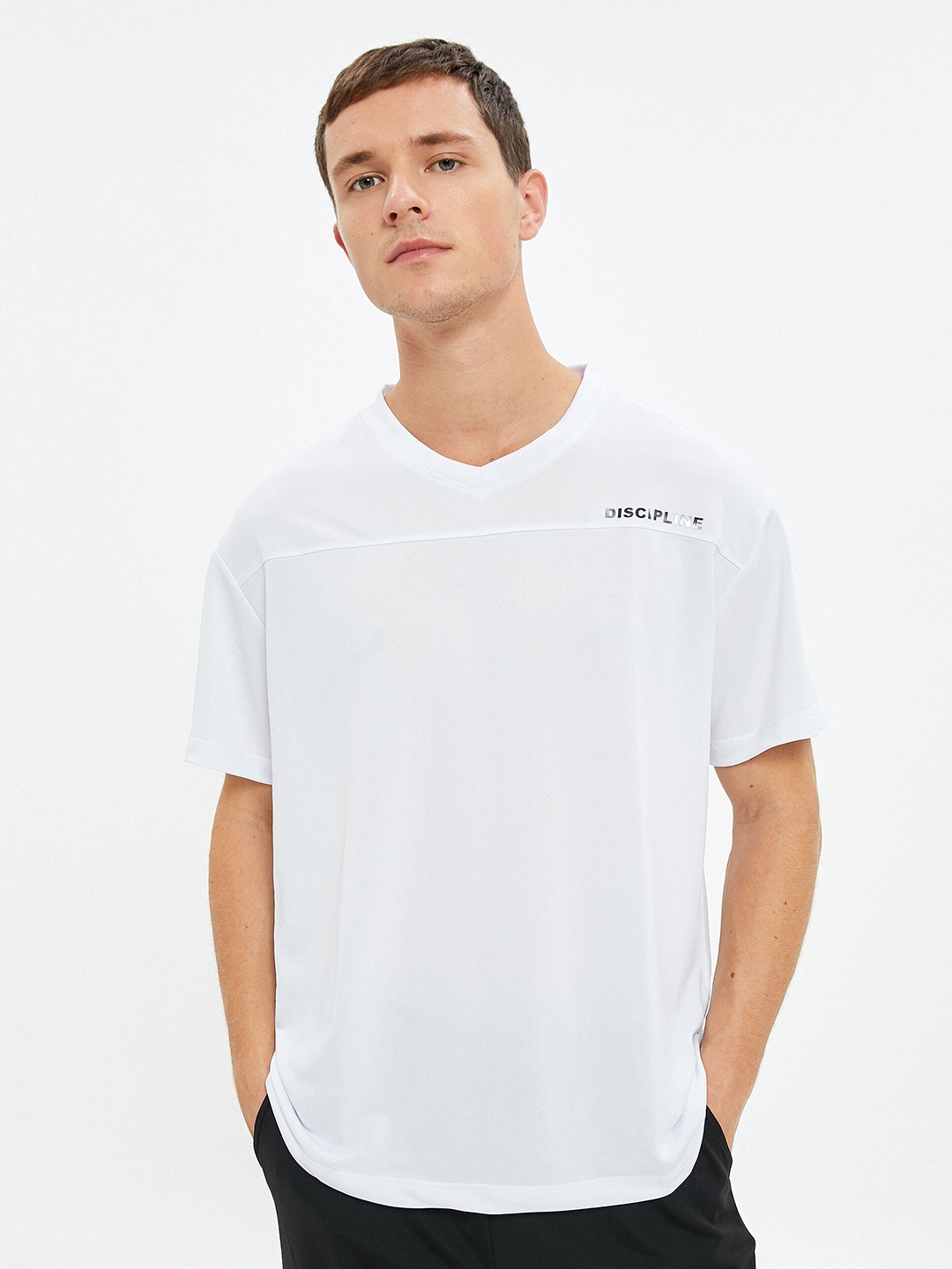 

Koton Men Polo Collar Pockets T-shirt, Na
