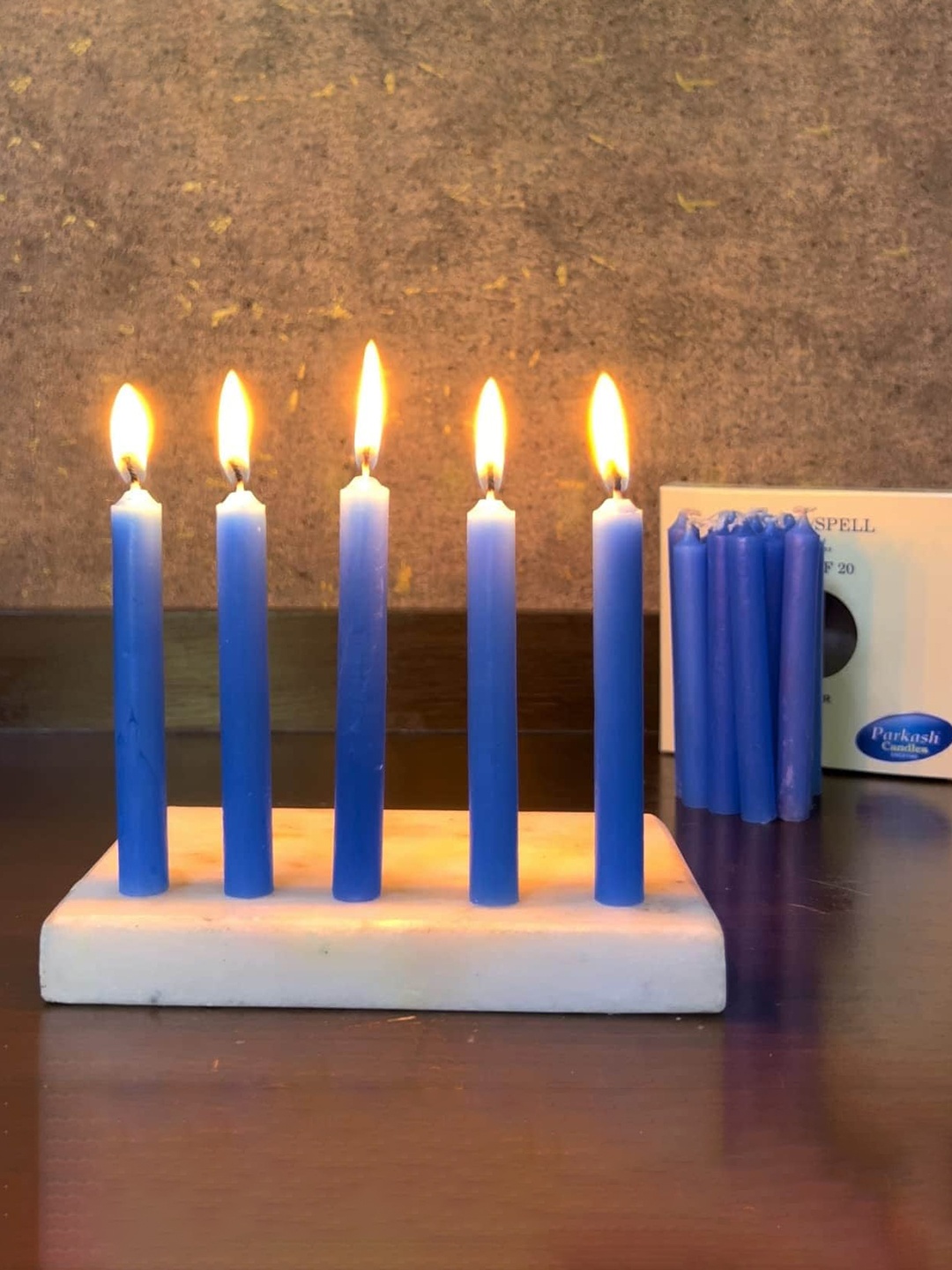 

Parkash Candles Blue 20 Pieces Ritual Spell Candles