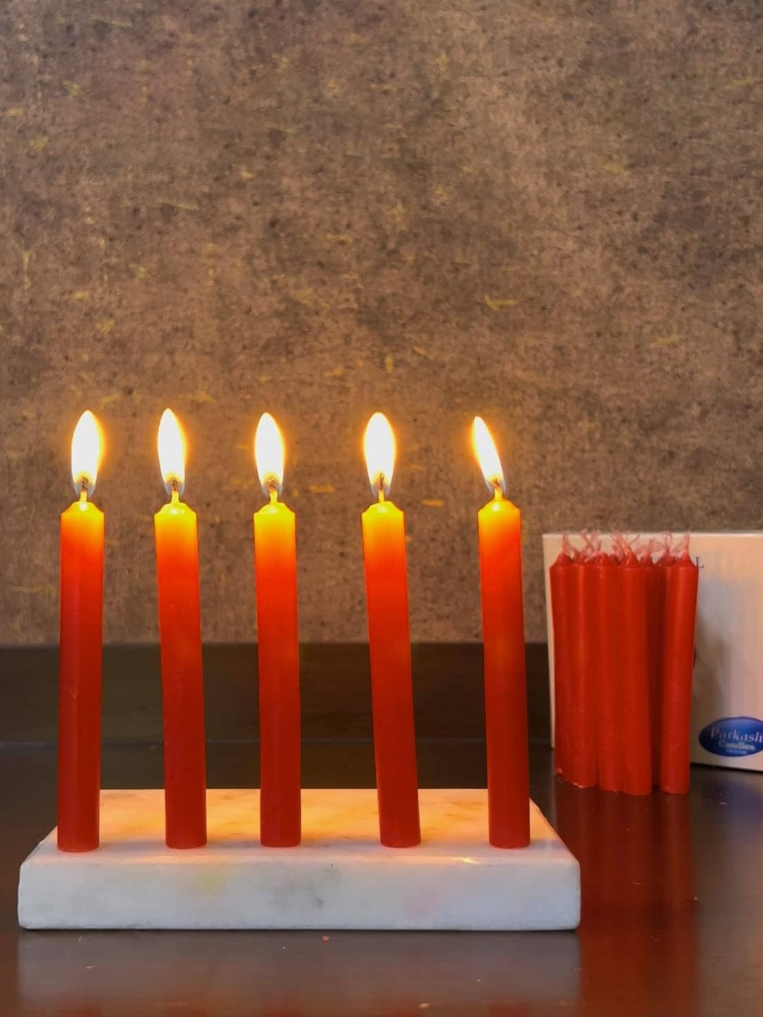 

Parkash Candles Red & White 20 Pieces Chime Candles