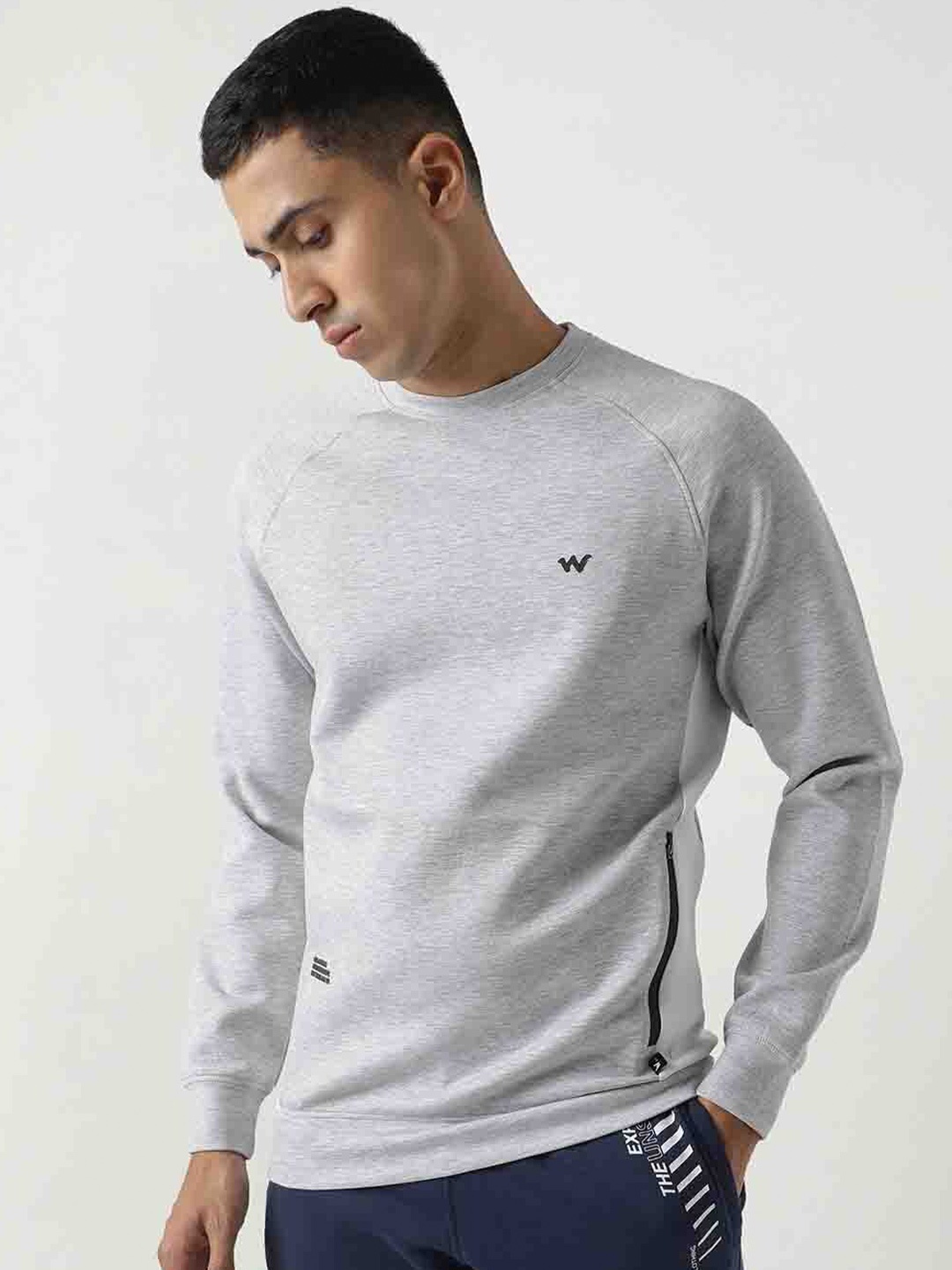 

Wildcraft Men Grey Sweatshirt
