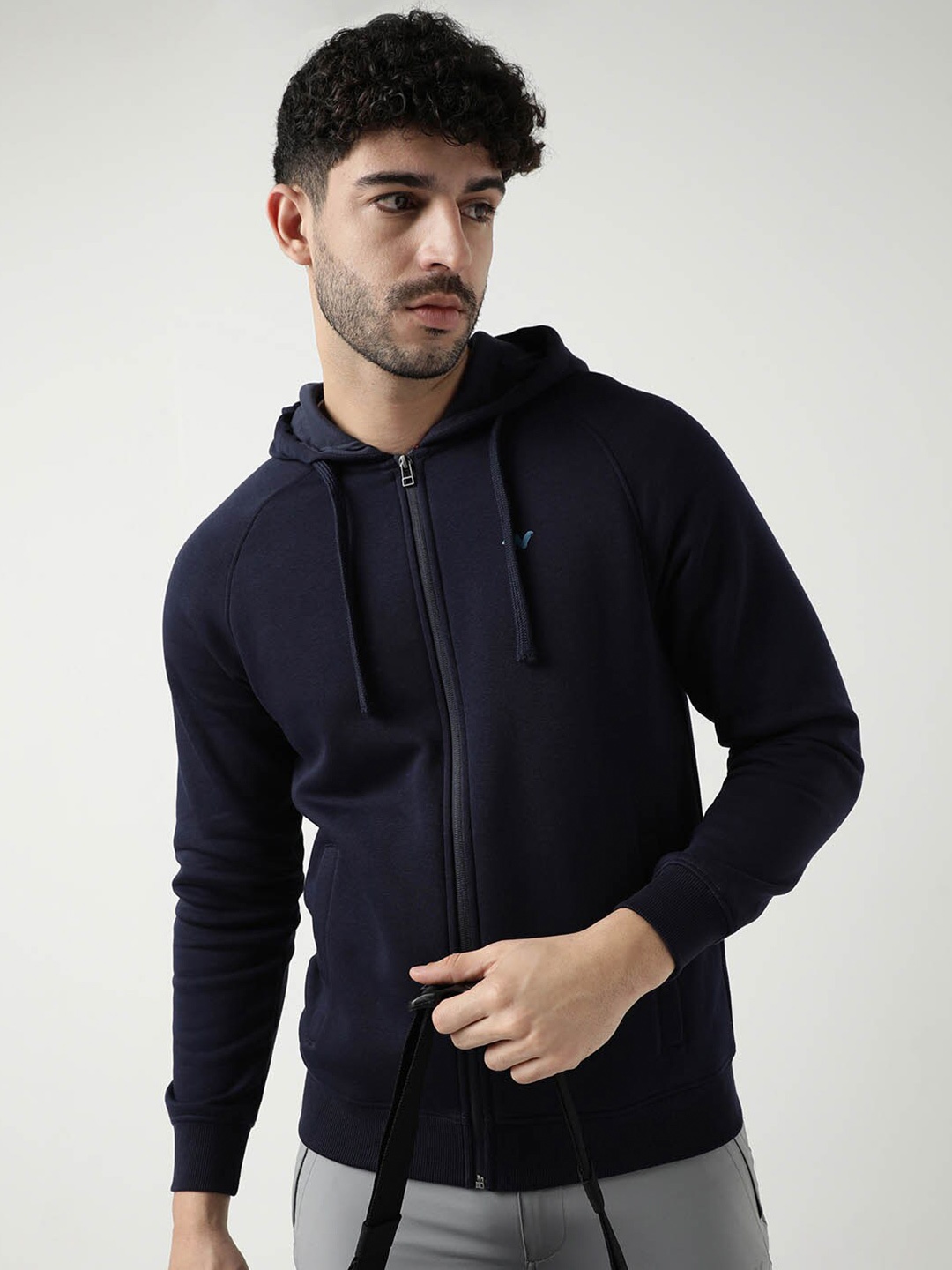 

Wildcraft Men Navy Blue Sweatshirt