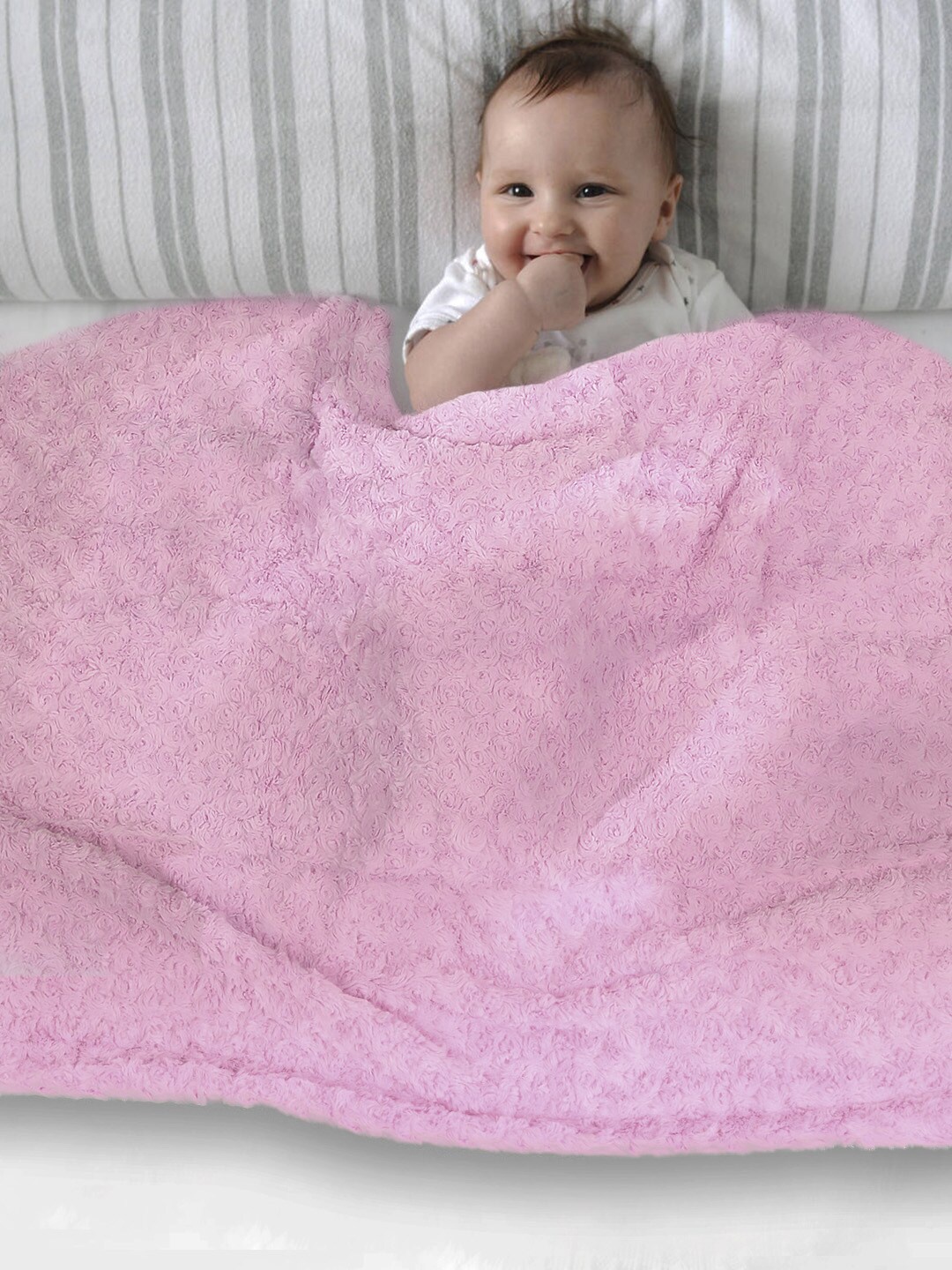 

Baby Moo Pink Mild Winter 210 GSM Single Bed Blanket