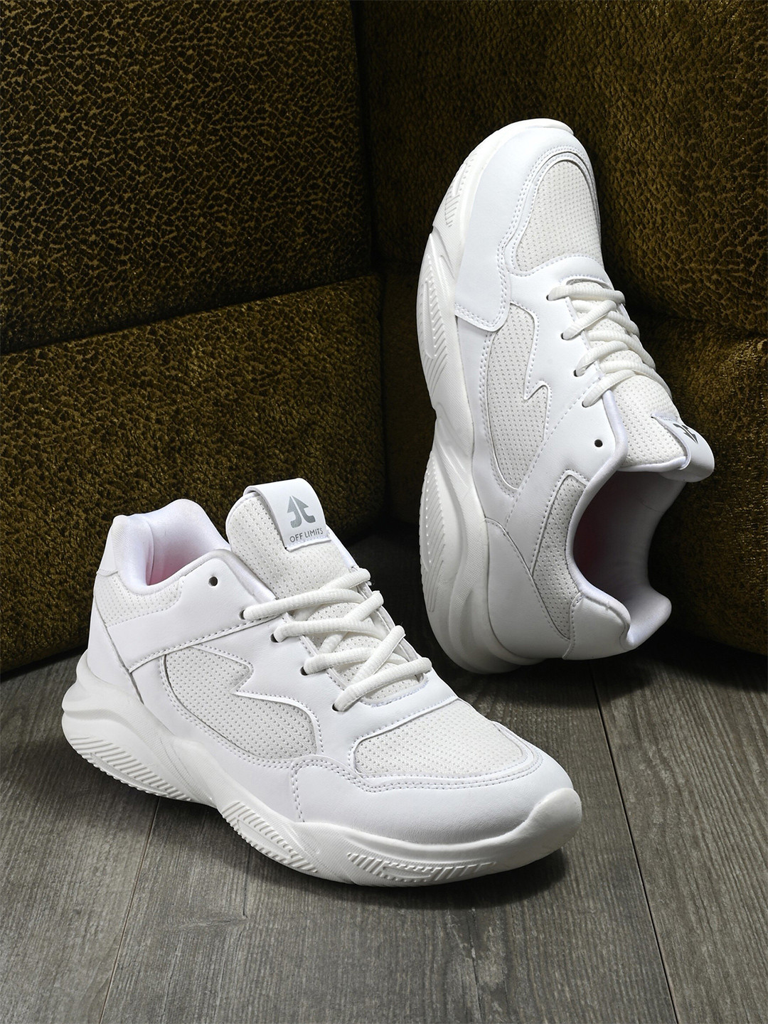 

OFF LIMITS Women Mesh Running Shoes, White