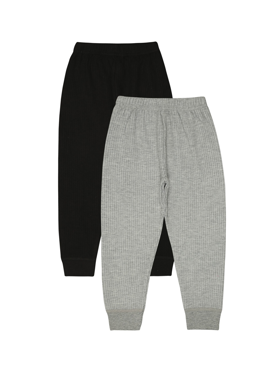 

BODYCARE INSIDER Kids Pack of 2 Thermal Bottoms, Black