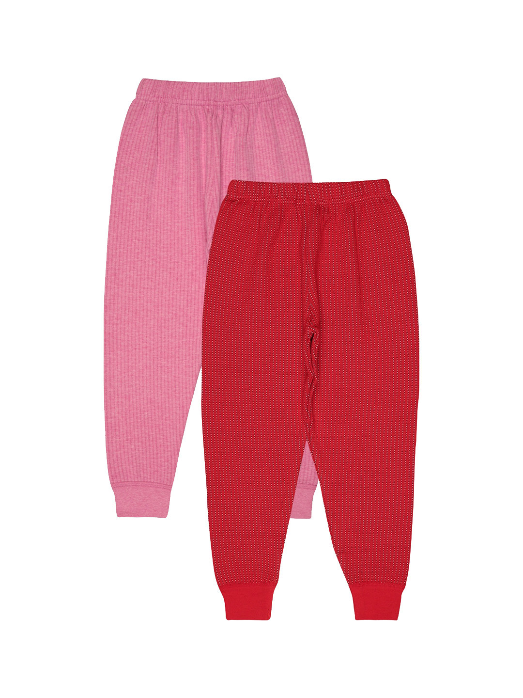

BODYCARE INSIDER Kids Pack Of 2 Ribbed Thermal Bottoms, Fuchsia