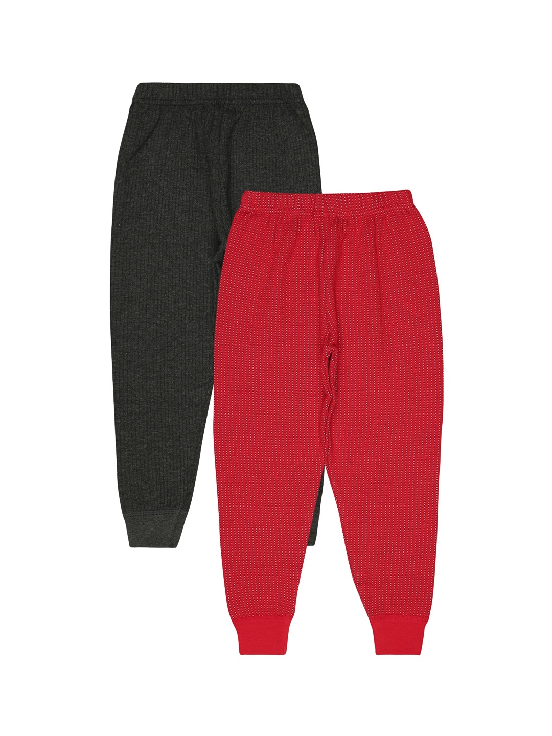 

BODYCARE INSIDER Infants Pack of 2 Ribbed Thermal Bottoms, Red