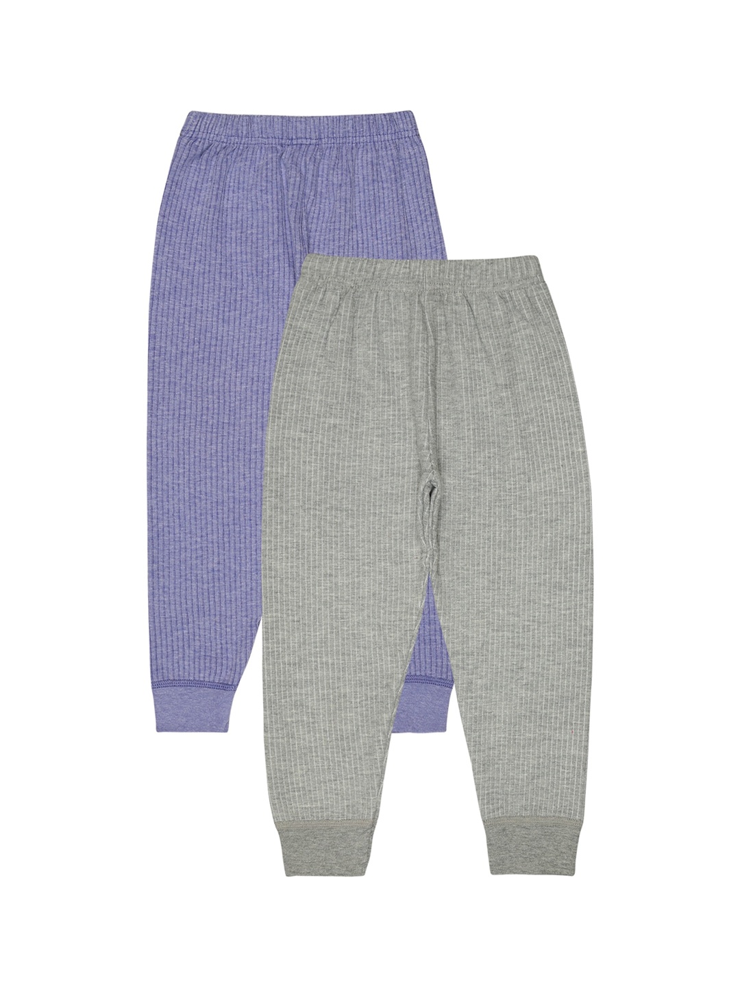 

BODYCARE INSIDER Kids Pack Of 2 Ribbed Thermal Bottoms, Blue