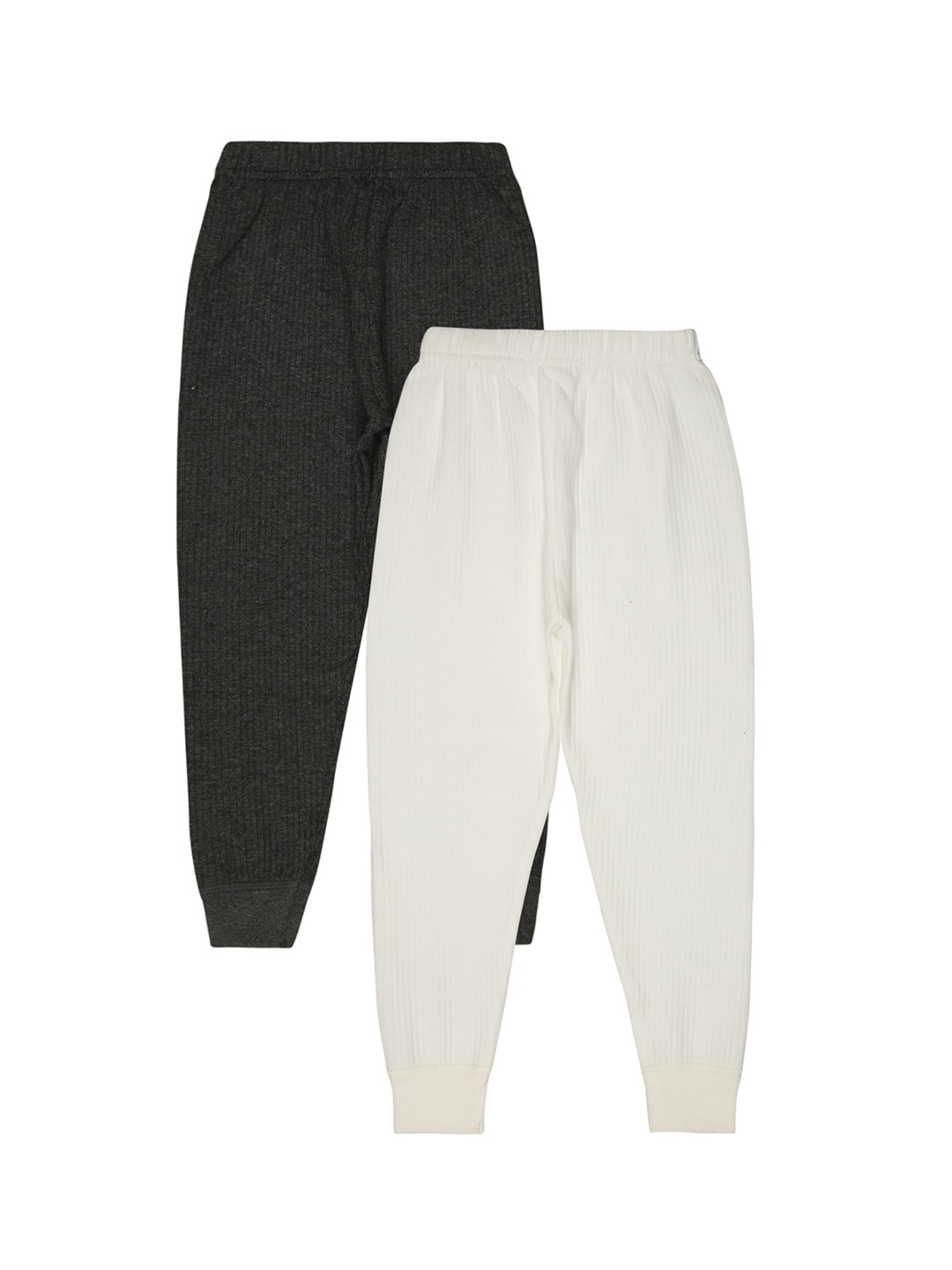 

BODYCARE INSIDER Kids Pack of 2 Thermal Bottoms, Charcoal