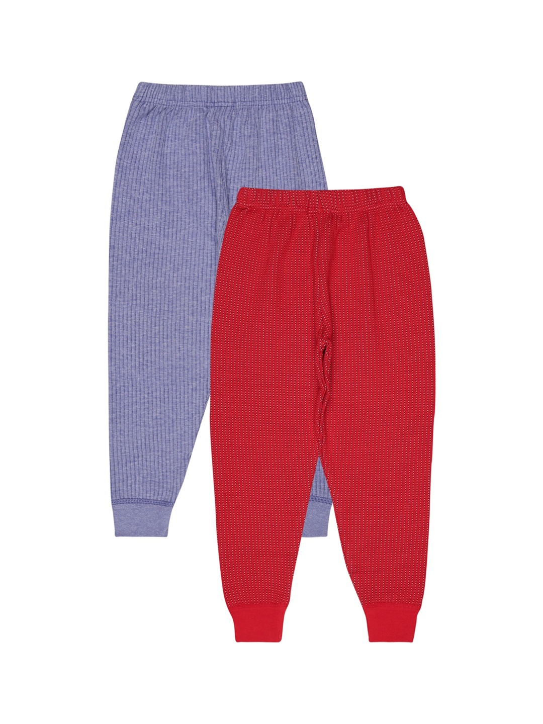 

BODYCARE INSIDER Infants Pack of 2 Ribbed Thermal Bottoms, Blue