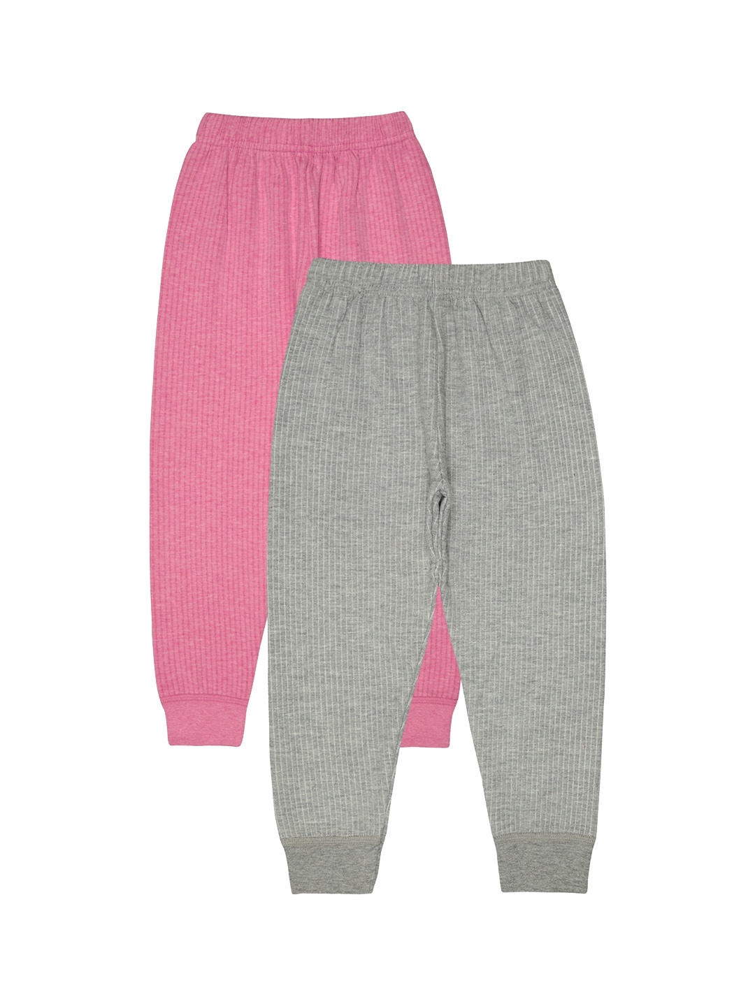 

BODYCARE INSIDER Infants Pack of 2 Ribbed Thermal Bottoms, Fuchsia