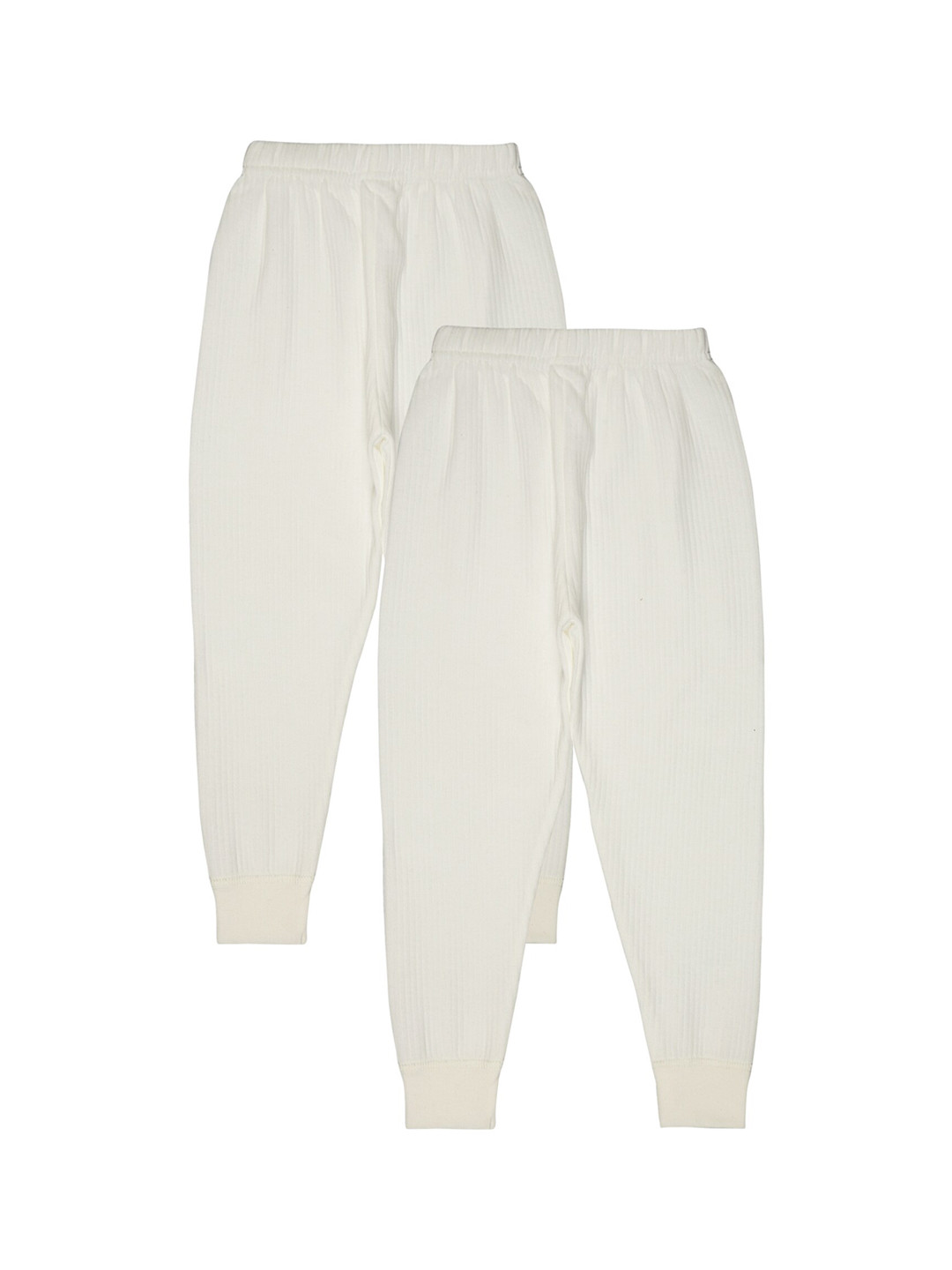 

BODYCARE INSIDER Infants Pack Of 2 Ribbed Thermal Bottoms, White